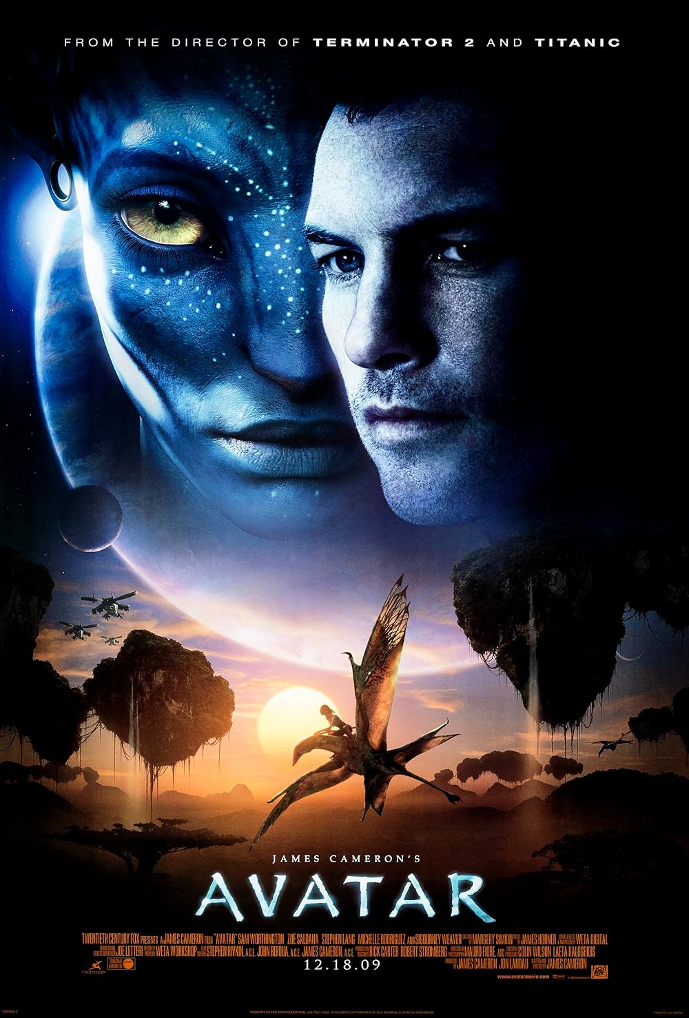 Poster of Avatar film