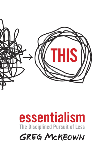 Cover of Essentialism by Greg McKeown