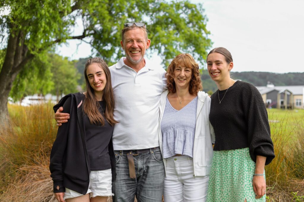 Photograph of Simon Hertnon's family